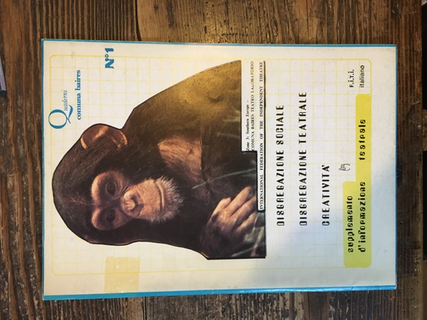 Quaderni Comuna Baires N. 1 Disgregazione sociale disgregazione teatrale