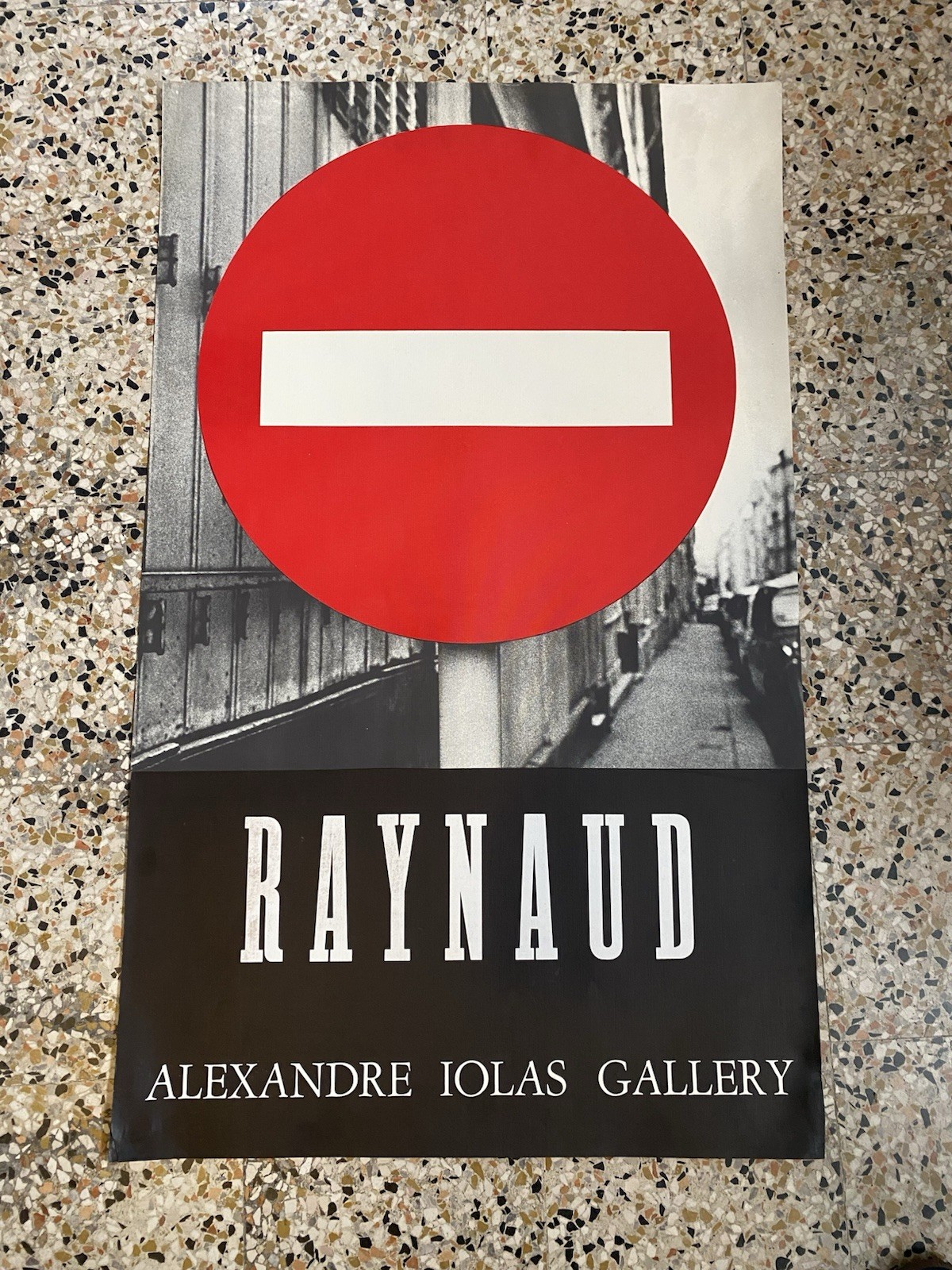 Raynaud Jean-Pierre Manifesto / Poster 97x60 cm Sens Interdit Galerie …