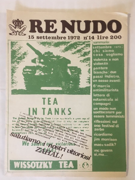 Re Nudo 15 settembre 1972 Numero 14