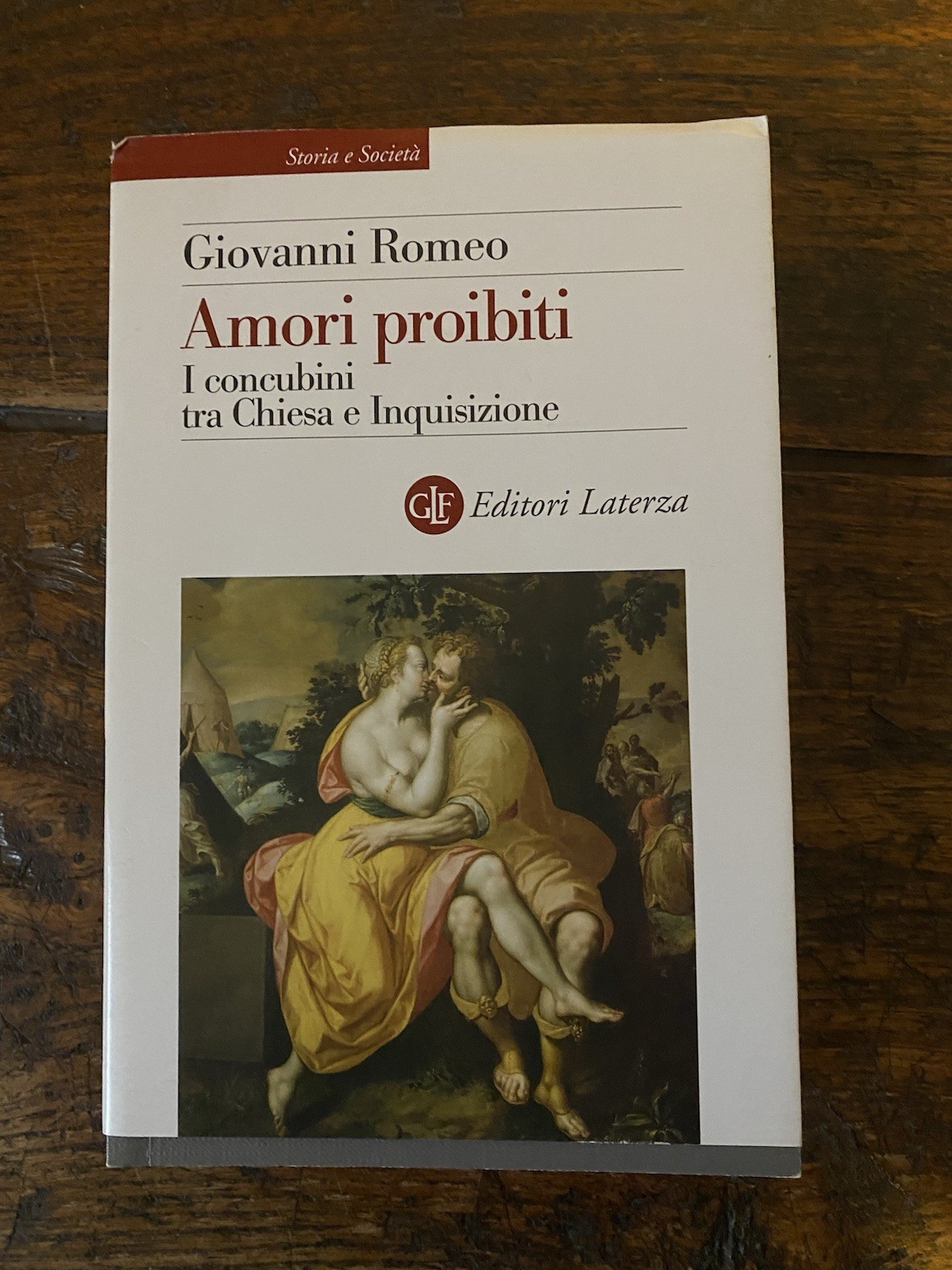 Romeo Giovanni Amori proibiti Bari Laterza 2008