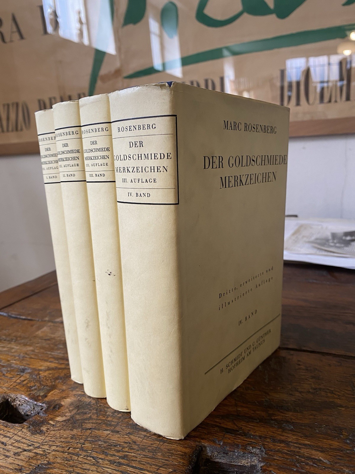 Rosenberg Marc Der Goldschmiede Merkzeichen Schmidt und C. 1984