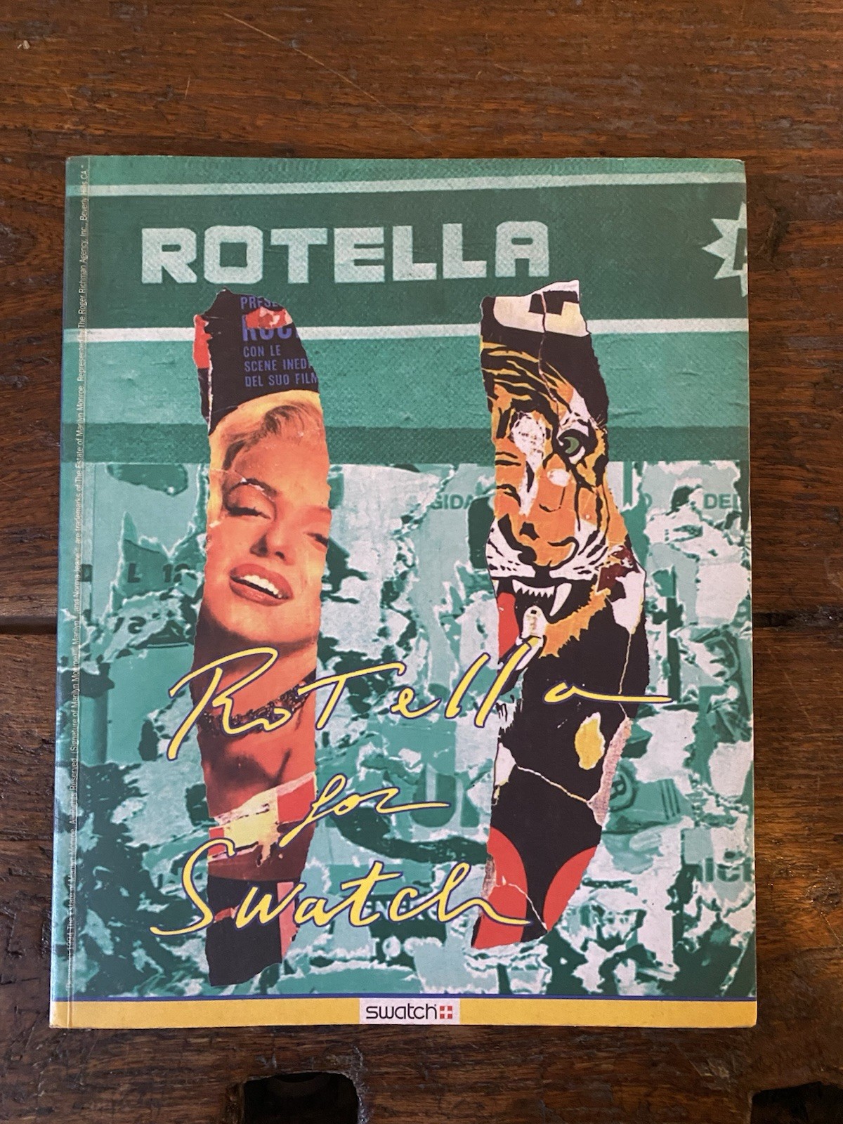 Rotella Mimmo Rotella per Swatch Milano Leonardo 1994