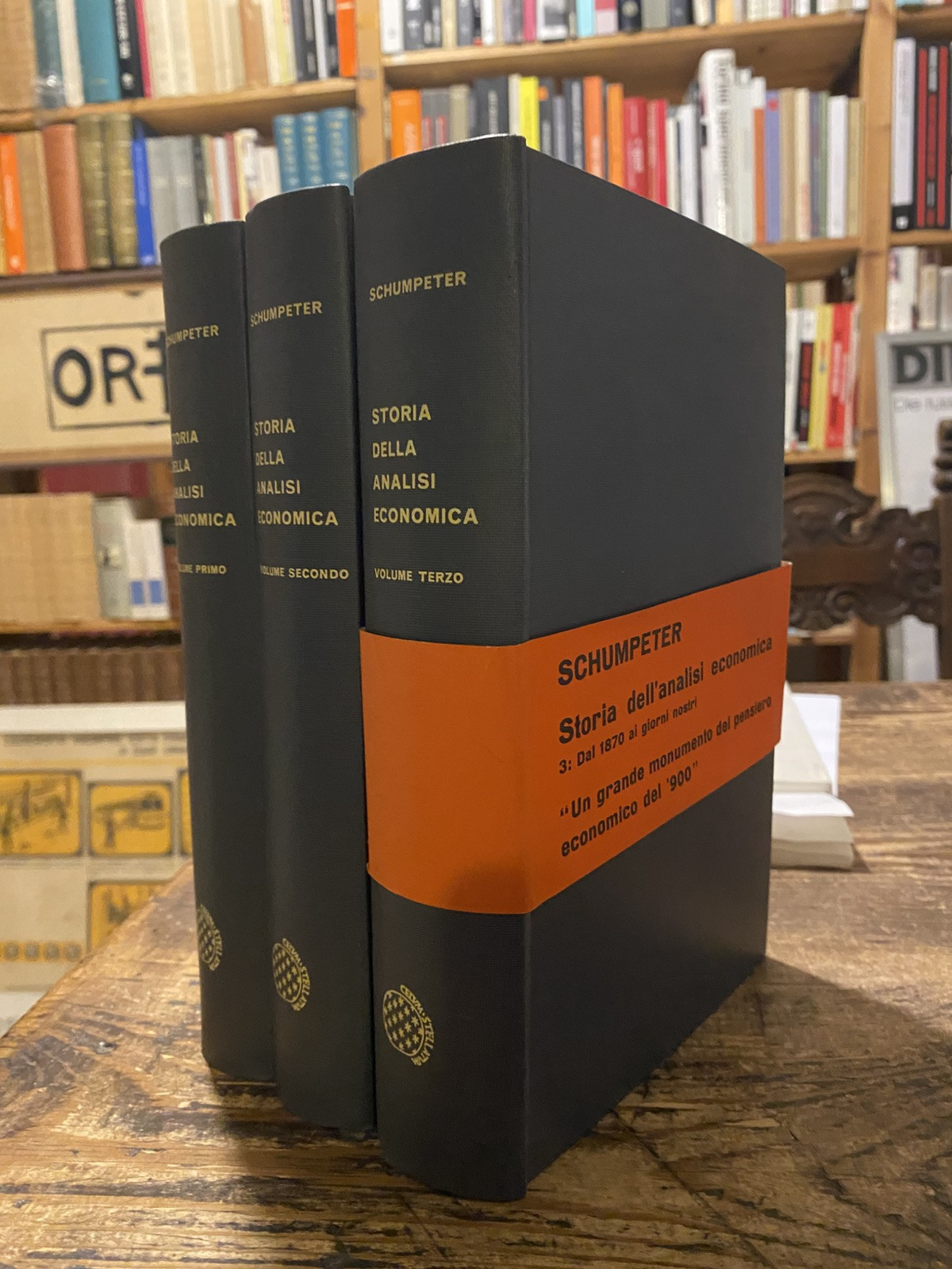 SchumpeterJoseph Alois Storia dell'analisi economica Torino Einaudi 1959/1960