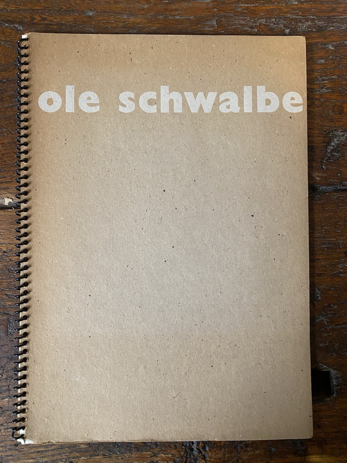 Schwalbe Ole jensen Soren Georg Galerie Birch Copenhagen 1957