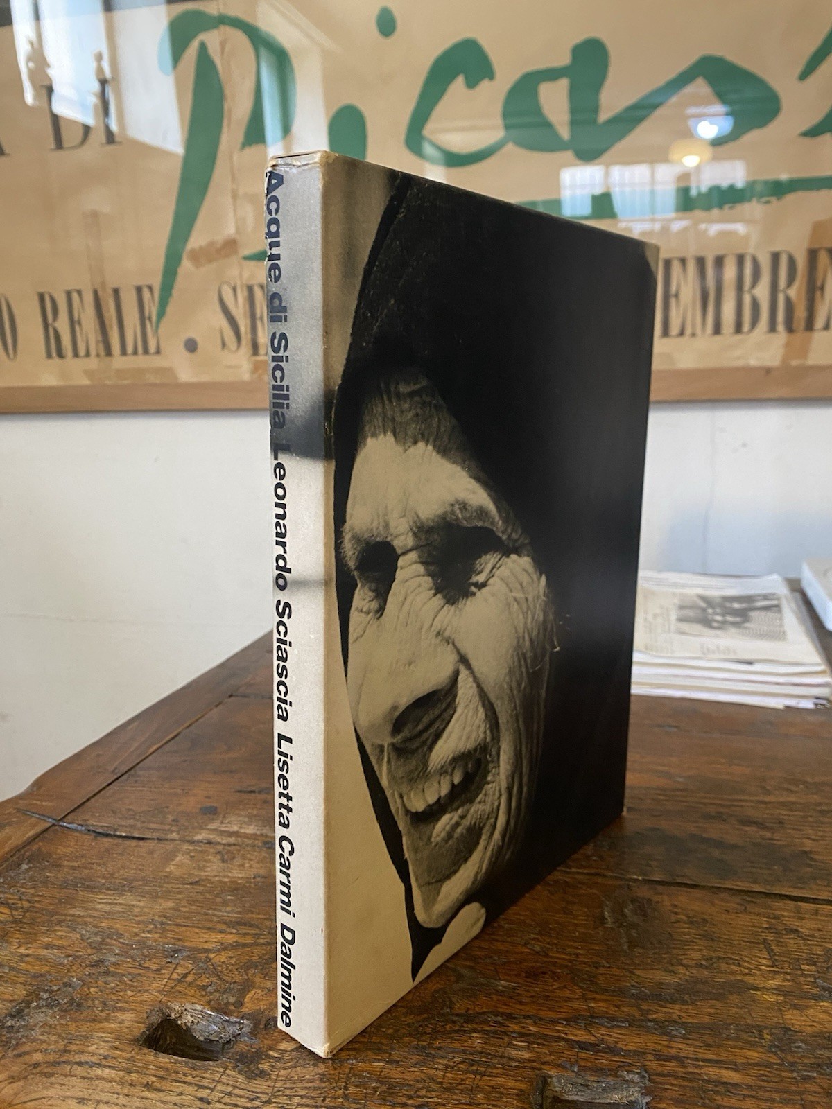 Sciascia Leonardo Carmi Lisetta Acque di Sicilia Bergamo Dalmine 1977