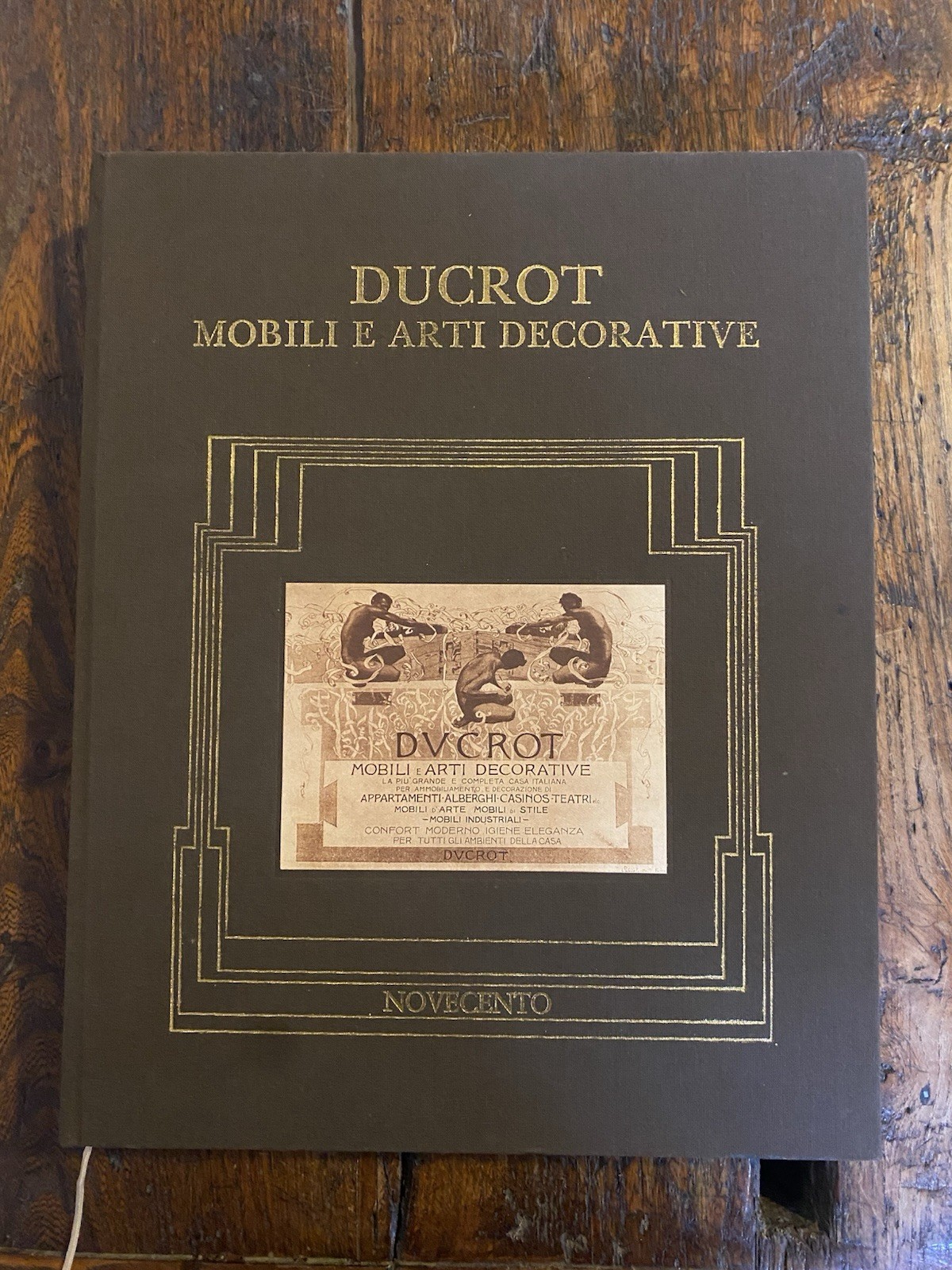 Sessa Ettore Ducrot mobili e arti decorative Palermo Novecento 1989
