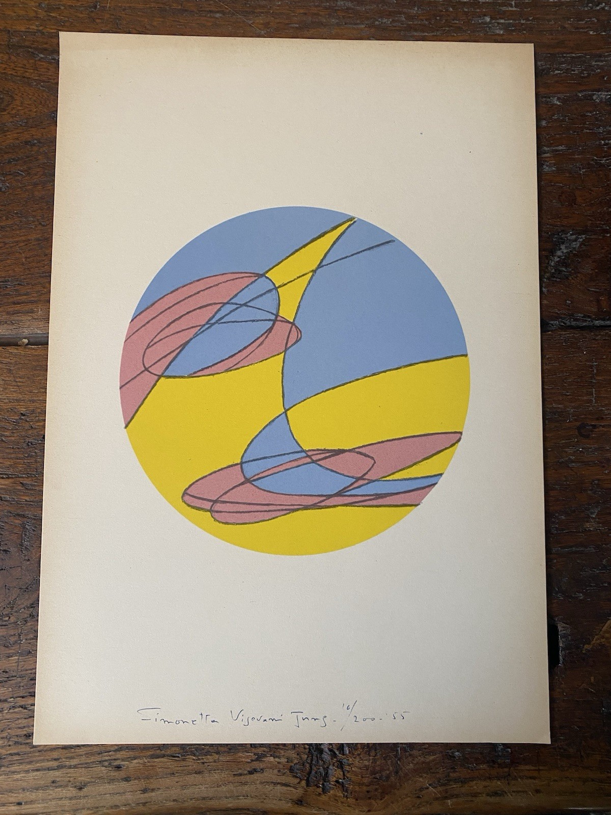 Simonetta Vigevani Jung Litografia 33x23 cm. New York Duveen-Graham Gallery …
