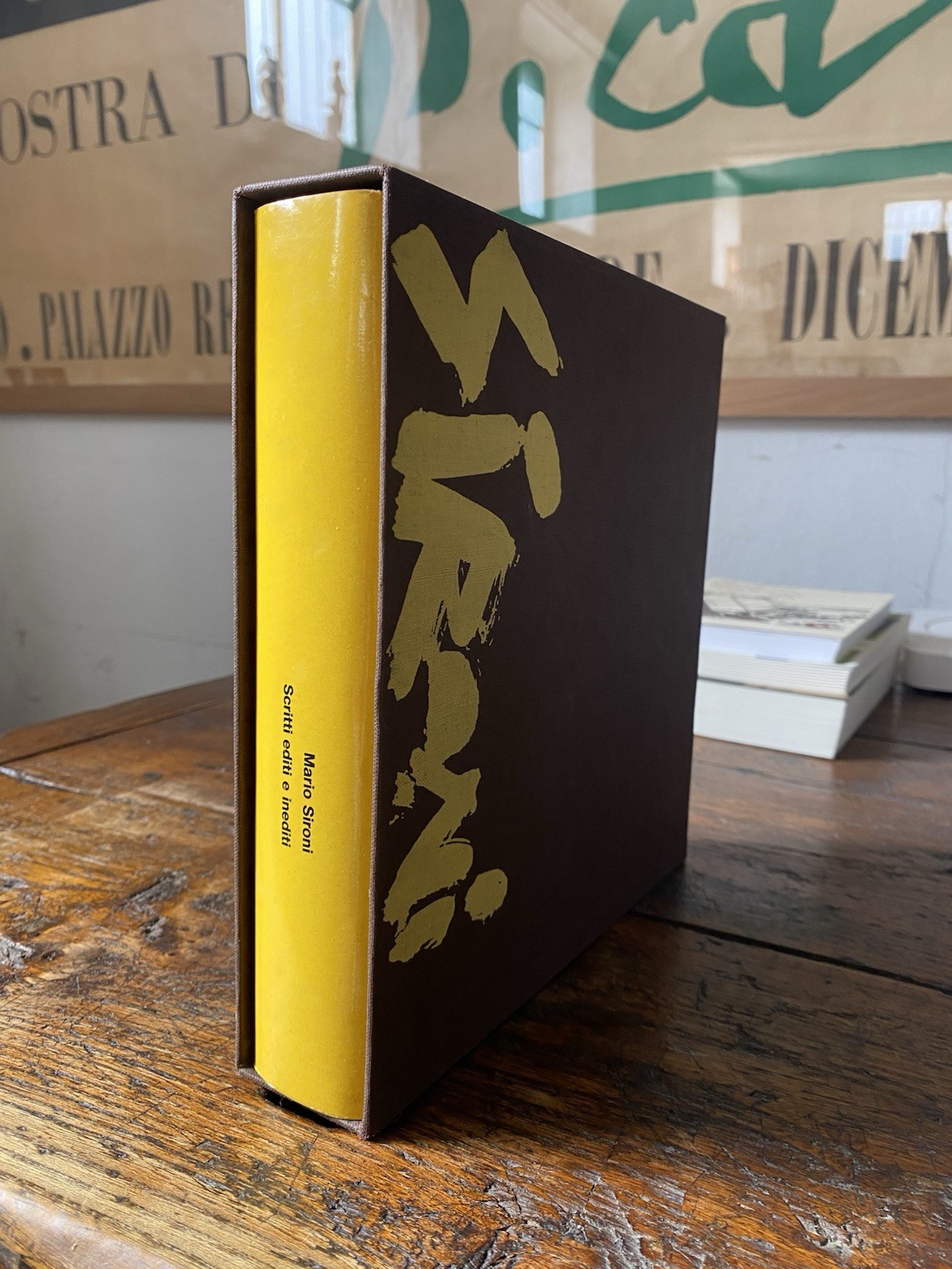 Sironi Mario Scritti editi e inediti Milano Feltrinelli 1980