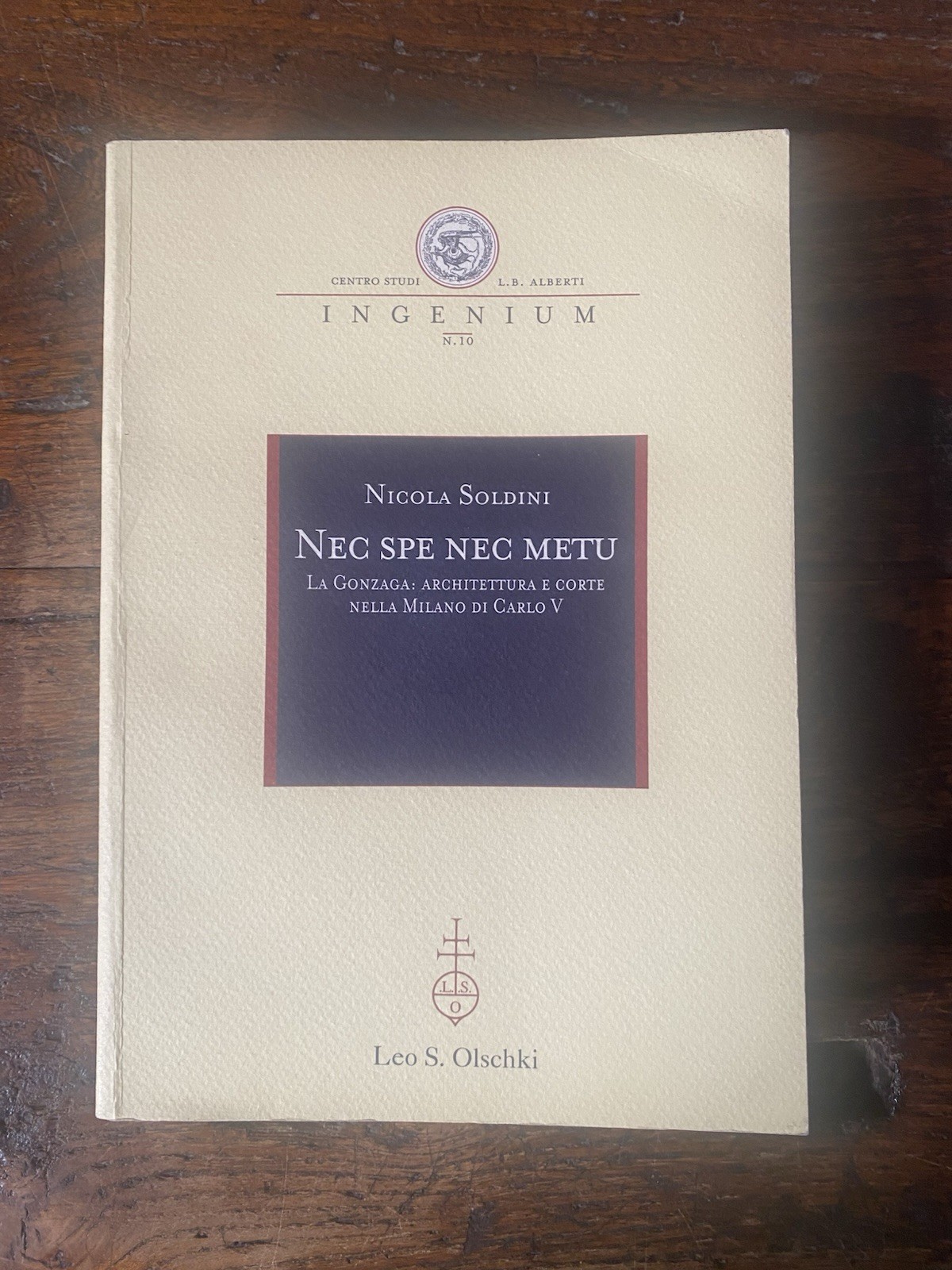 Soldini Nicola Nec Spe Nec Metu La Gonzaga: architettura e …