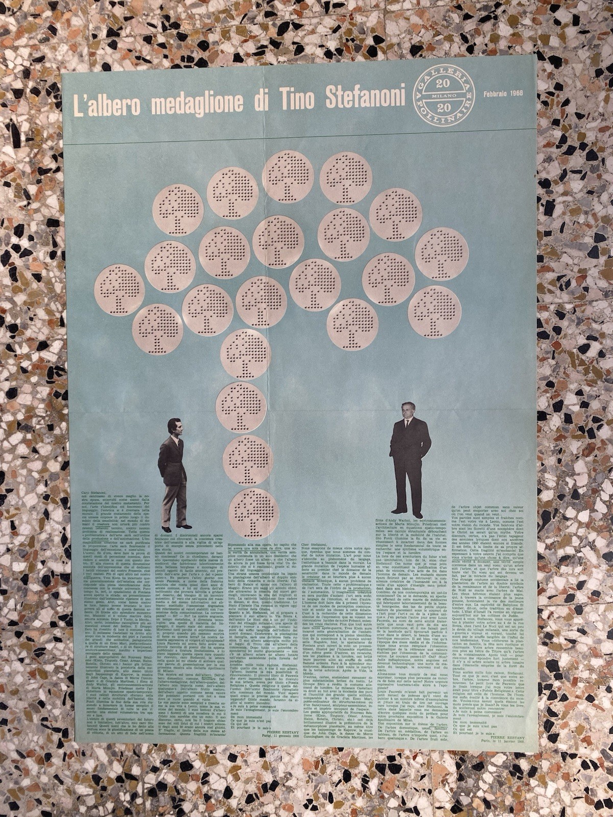 Stefanoni Tino Manifesto / Poster 57 x 40 cm. Milano …