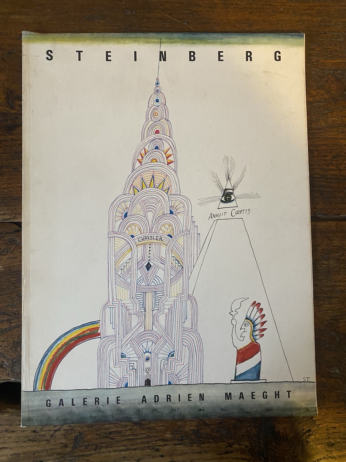 Steinberg Paris Galerie Adrien Maeght 1988