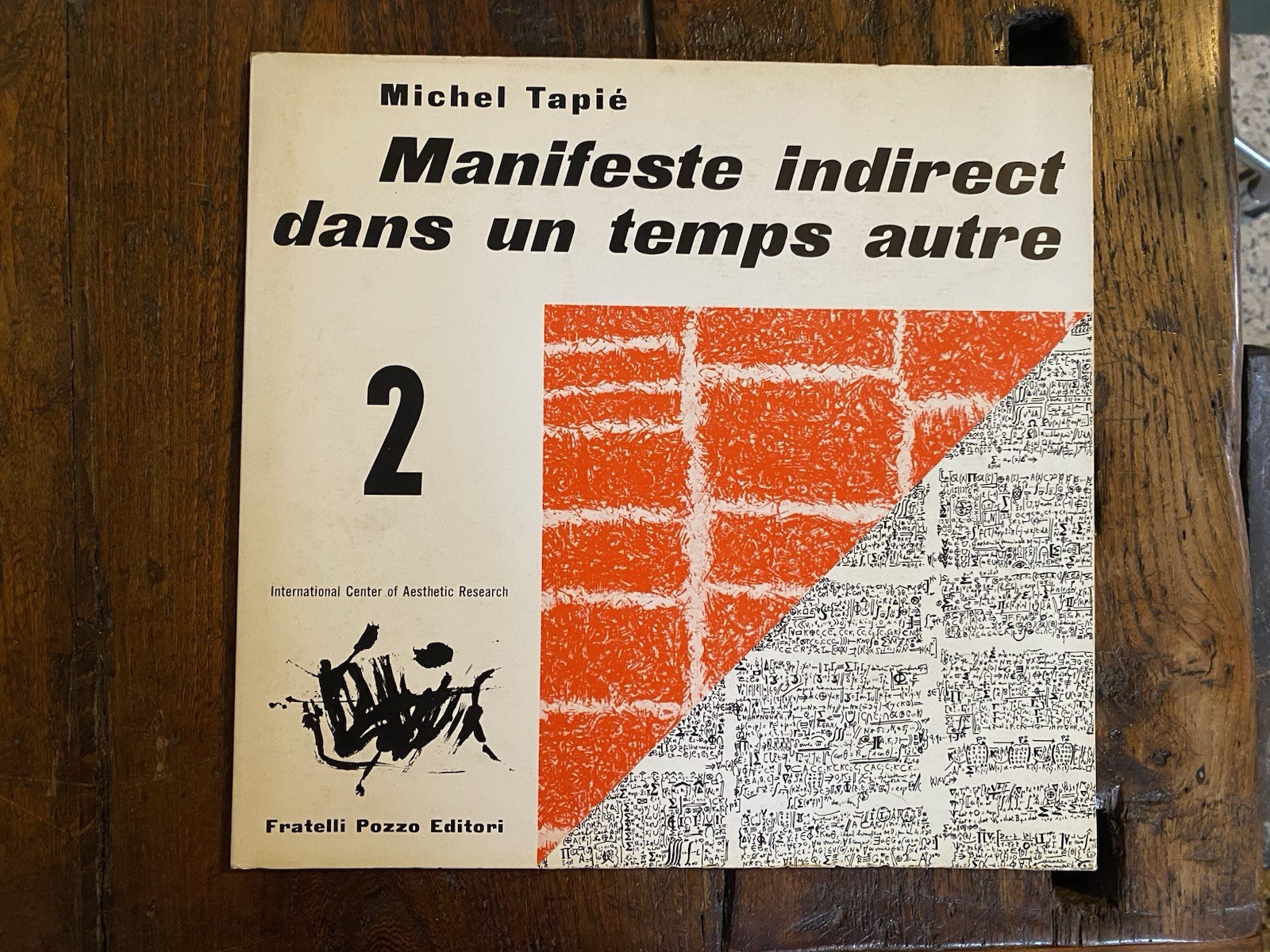 Tapié Michel Manifeste indirect dans un temps autre 2 Torino …