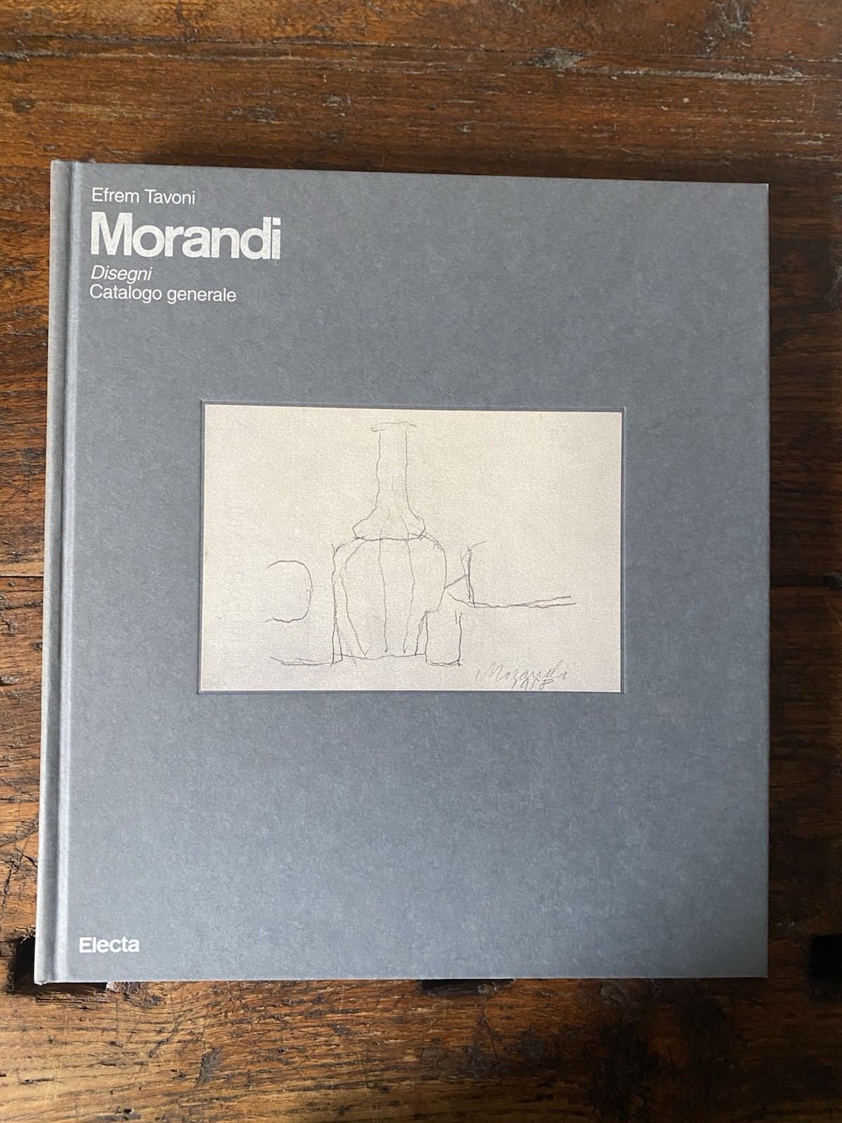 Tavoni Efrem Morandi disegni Catalogo generale Milano Electa 1994