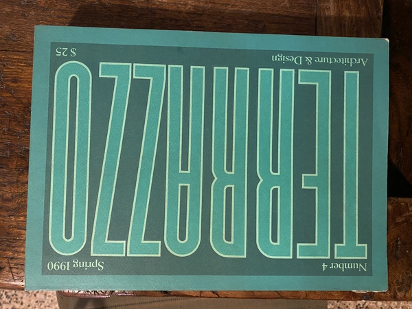 Terrazzo Number 4 Architecture & Design Spring 1990