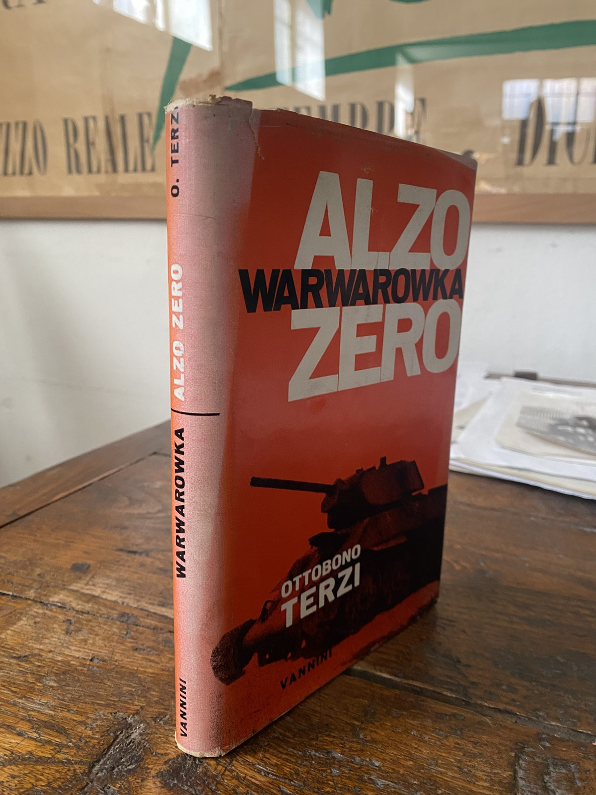 Autografato Terzi Ottobono Warwarowka Alzo zero Brescia Vannini 1963