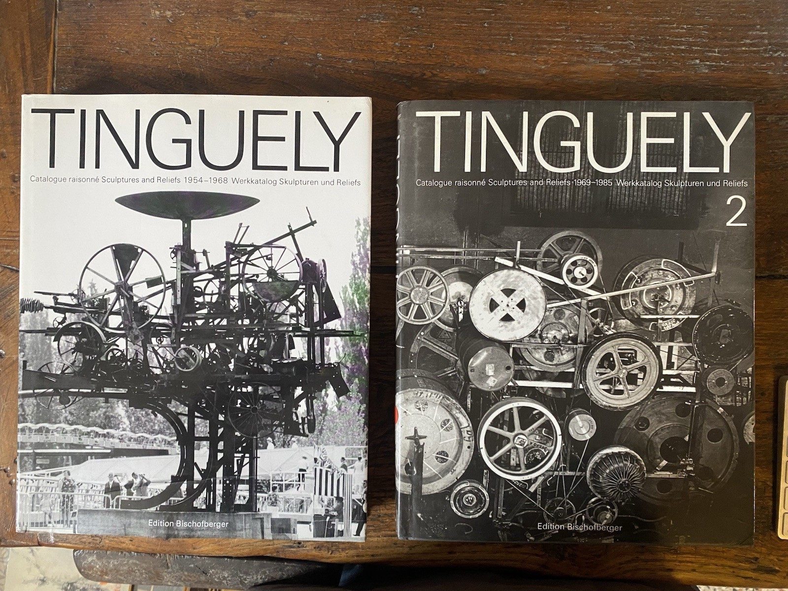 Tinguely Catalogue raisonné Sculptures and Relifs Zurich Bischfberger 1982/1990