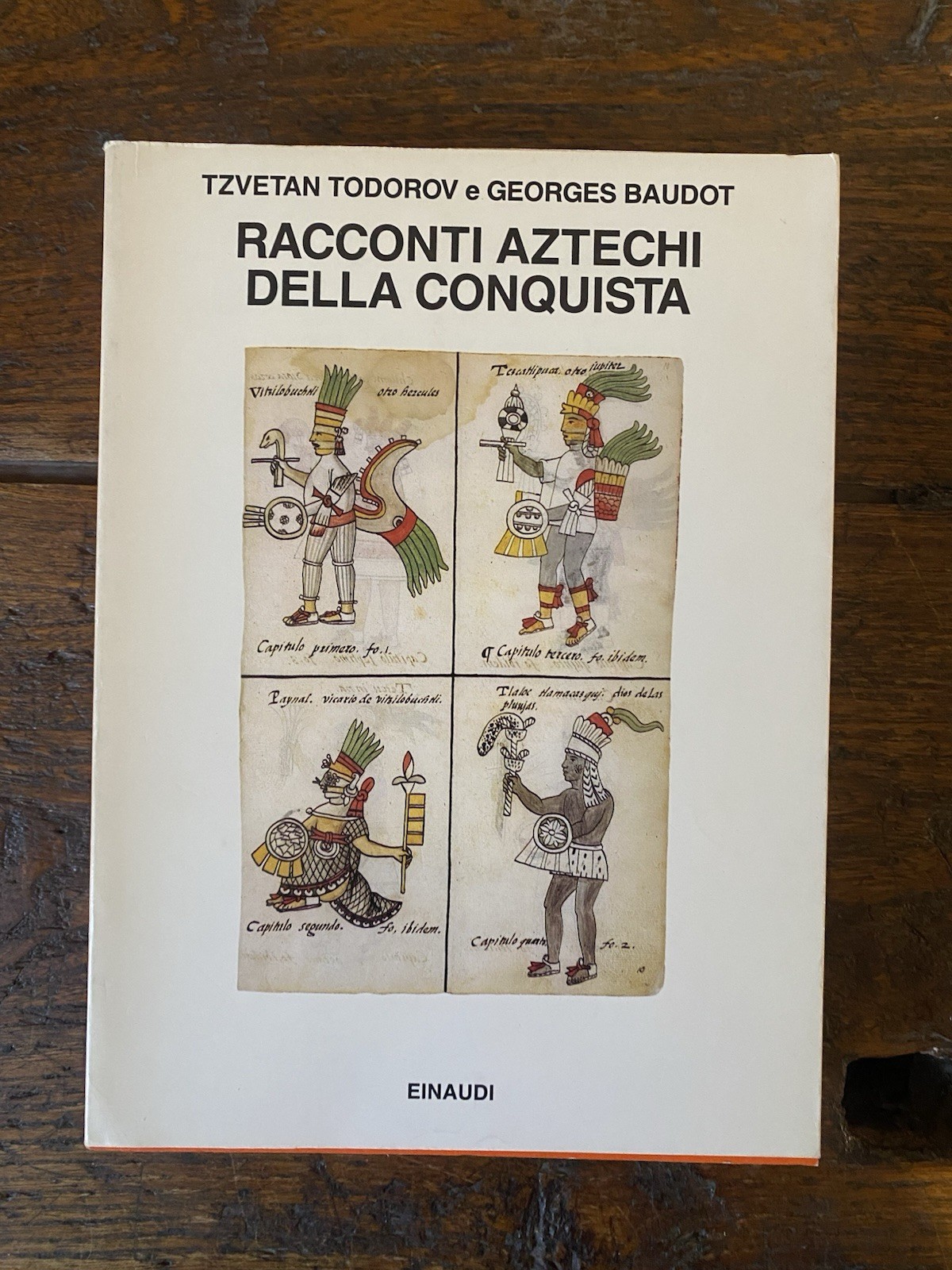 Todorov Tzvetan Baudot Geoges racconti aztechi della conquista Einaudi 1988