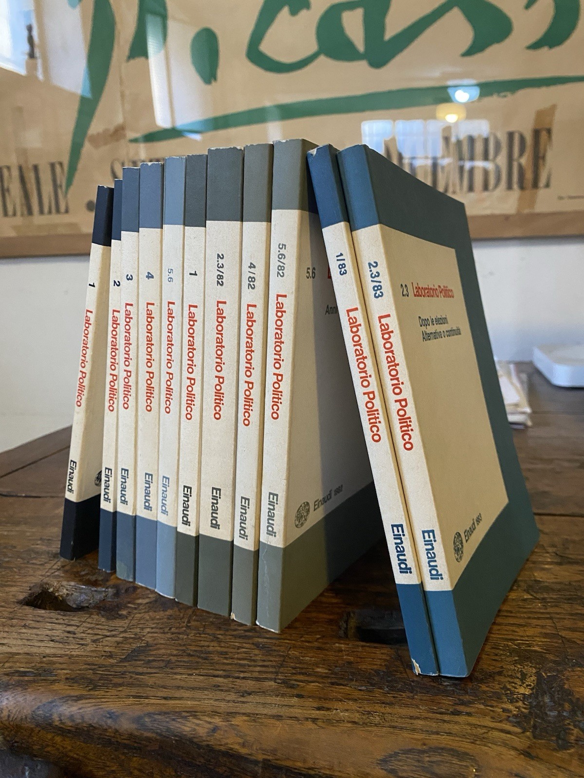 Tronti Mario diretta da, Laboratorio politico Rivista bimestrale Torino Einaudi