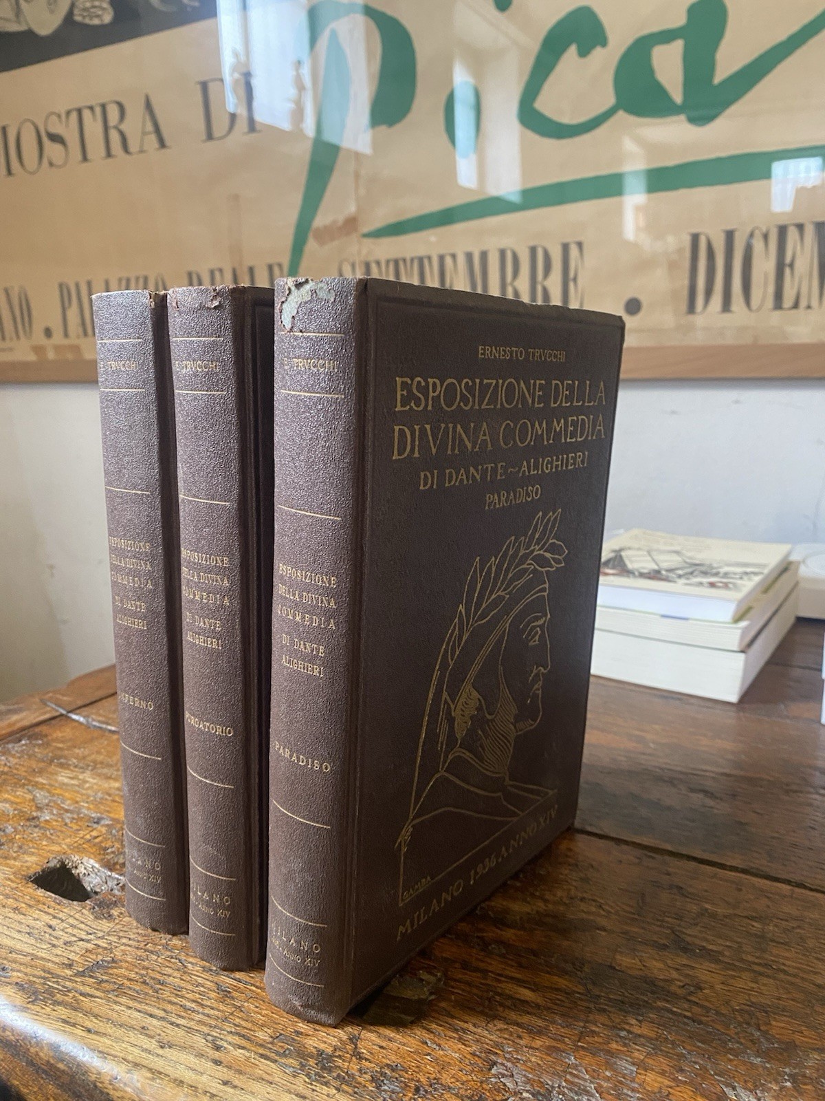 Trucchi Ernesto Esposizione della Divina Commedia di Dante Alighieri Milano …