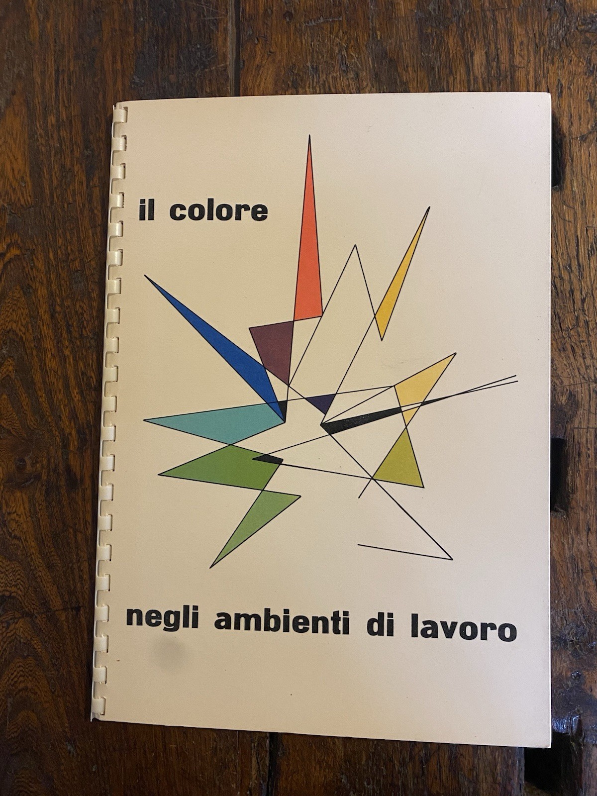 Ufficio Pubblicità Montecatini Il colore negli ambienti di lavoro Milano …