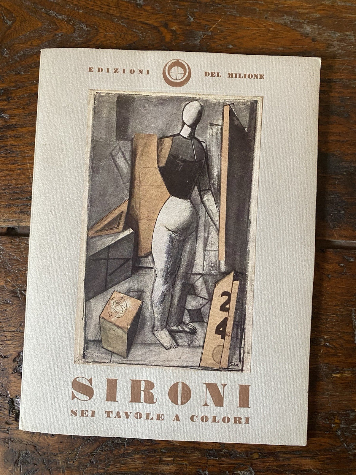 Valsecchi Marco Sironi sei tavole a colori Milano edizioni del …