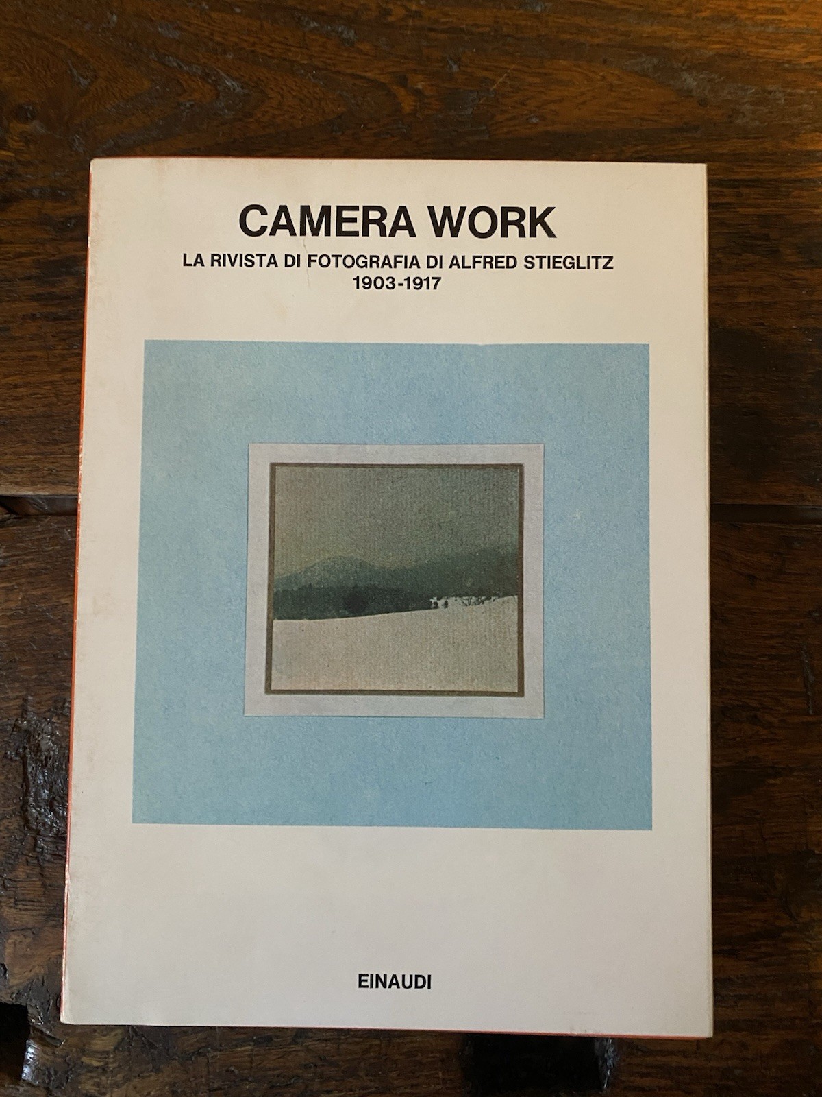 Vanon Michela a cura di, Camera Work Un'antologia Torino Einaudi …