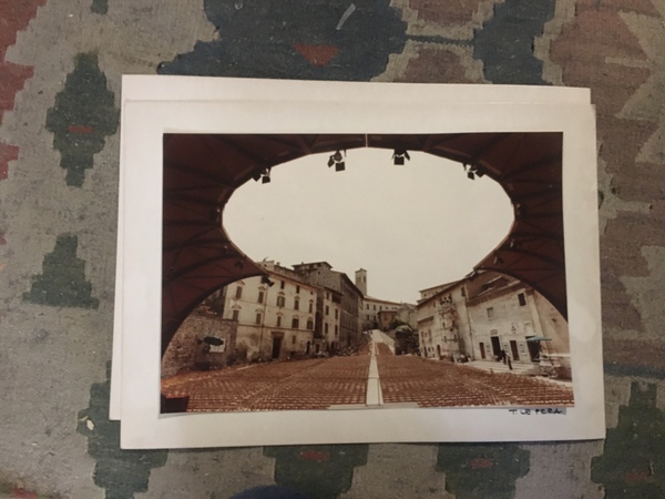 Ventitre fotografie originali a colori Spoleto '82