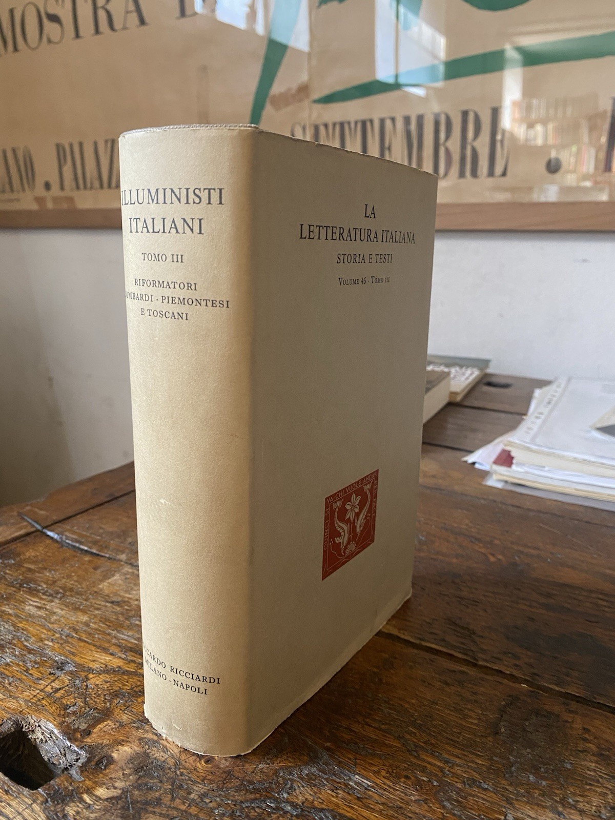 Venturi Franco Illuministi italiani Tomo III Milano - Napoli - …