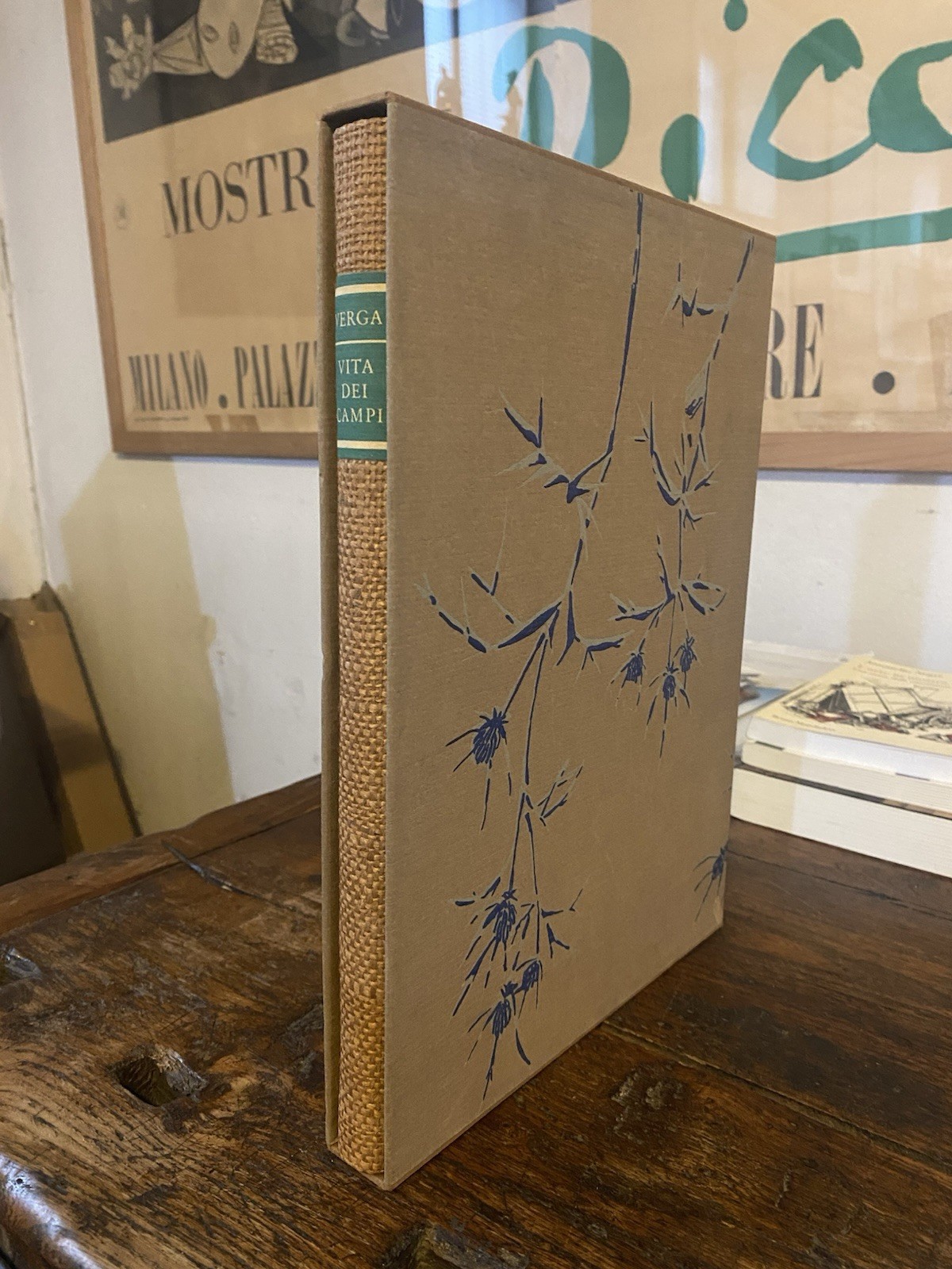 Verga Giovanni Vita dei campi Verona Mardersteig 1959