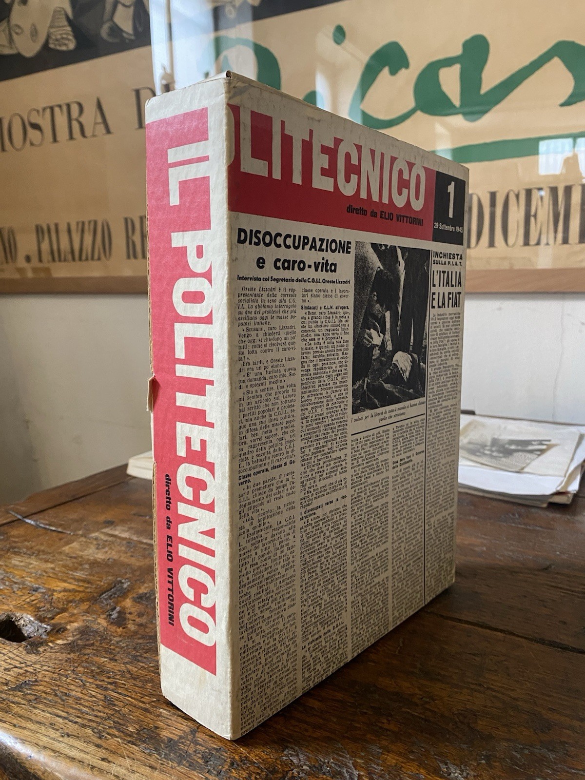 Vittorini Elio diretto da, Il Politecnico Torino Einaudi 1975