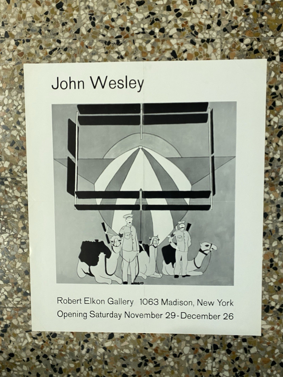 Wesley John Manifesto / poster 50 x 43 cm. New …