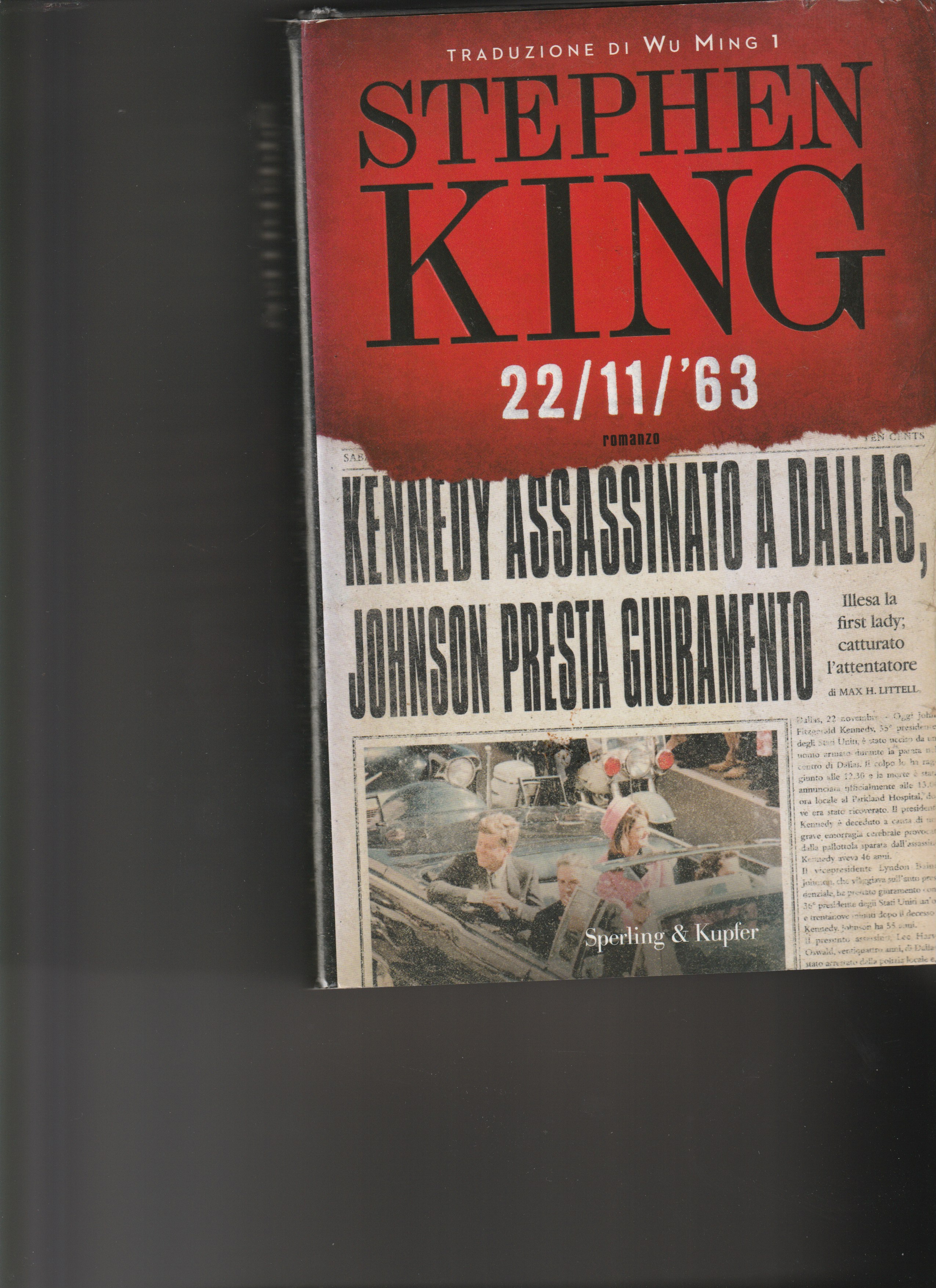 22.11.63 Traduzione di Wu Ming 1