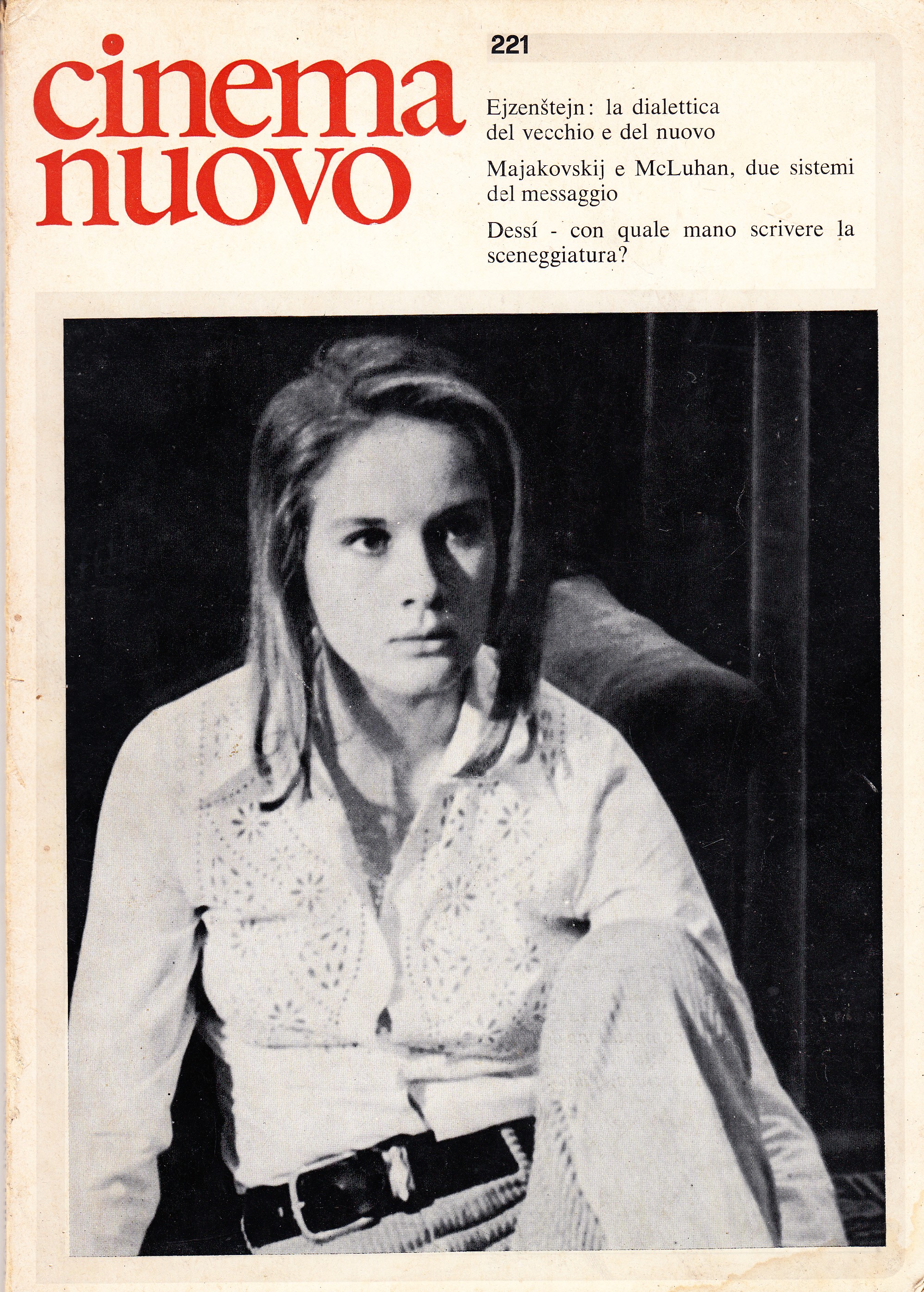 Cinema nuovo. Anno XXII - N. 221 Gennaio-Febbraio 1973. Ejzenstejn: …