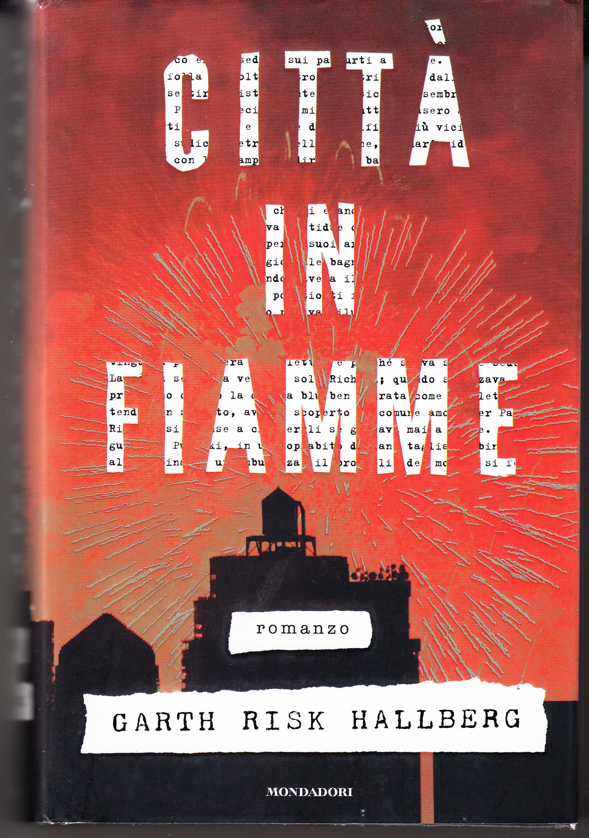 Città in fiamme. Romanzo