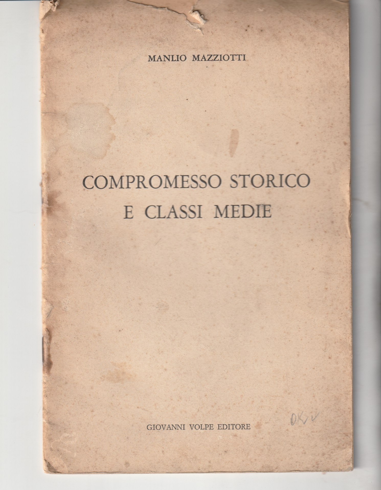 Compromesso storico e classi medie
