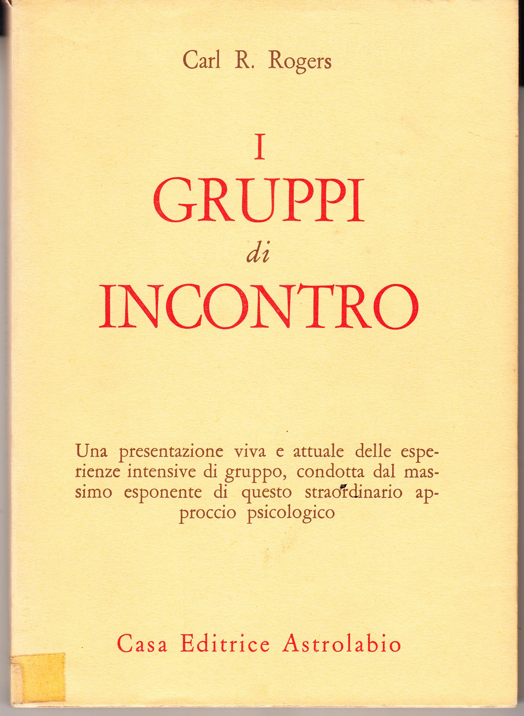 I gruppi di incontro