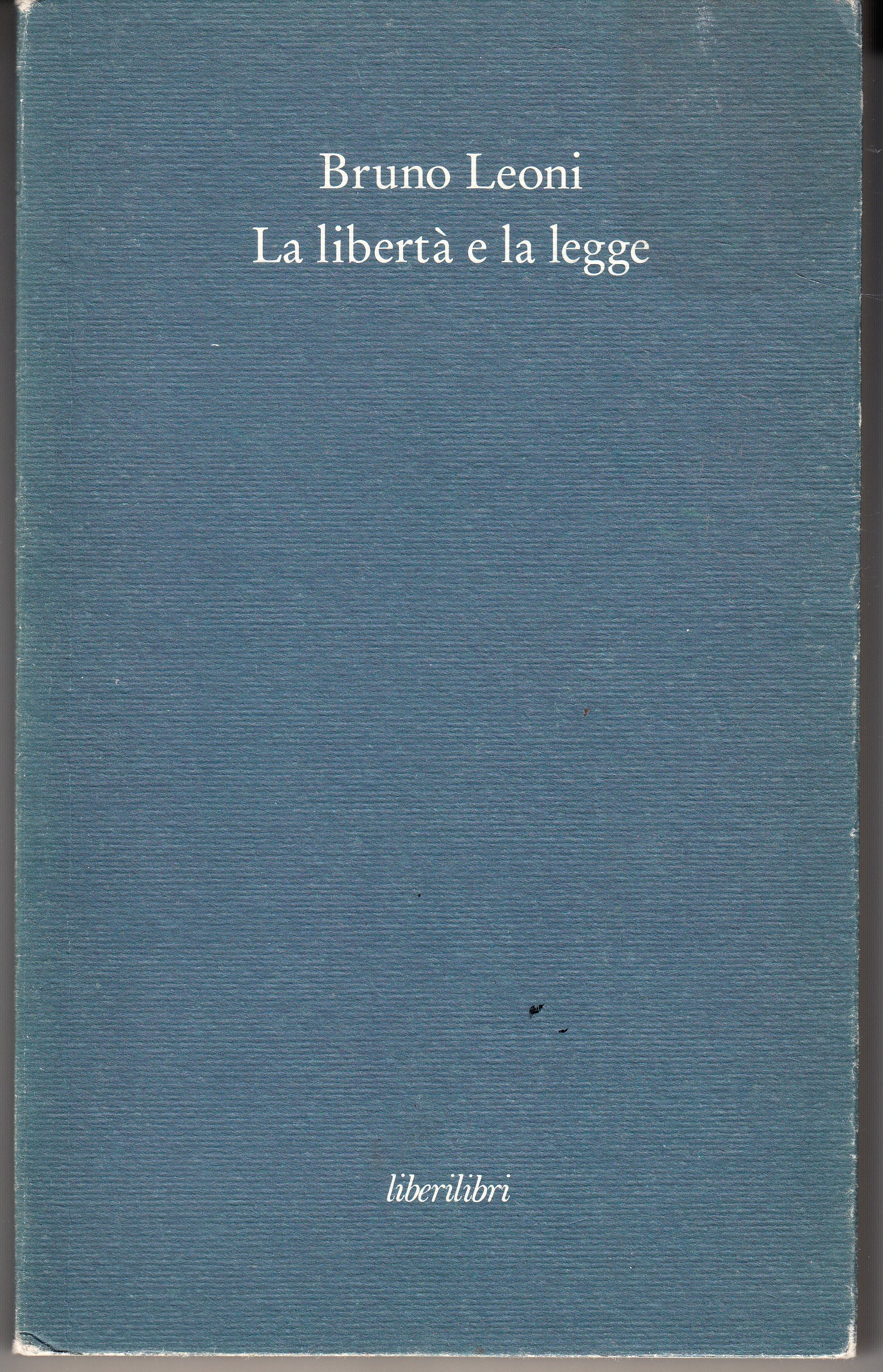 La libertà è legge