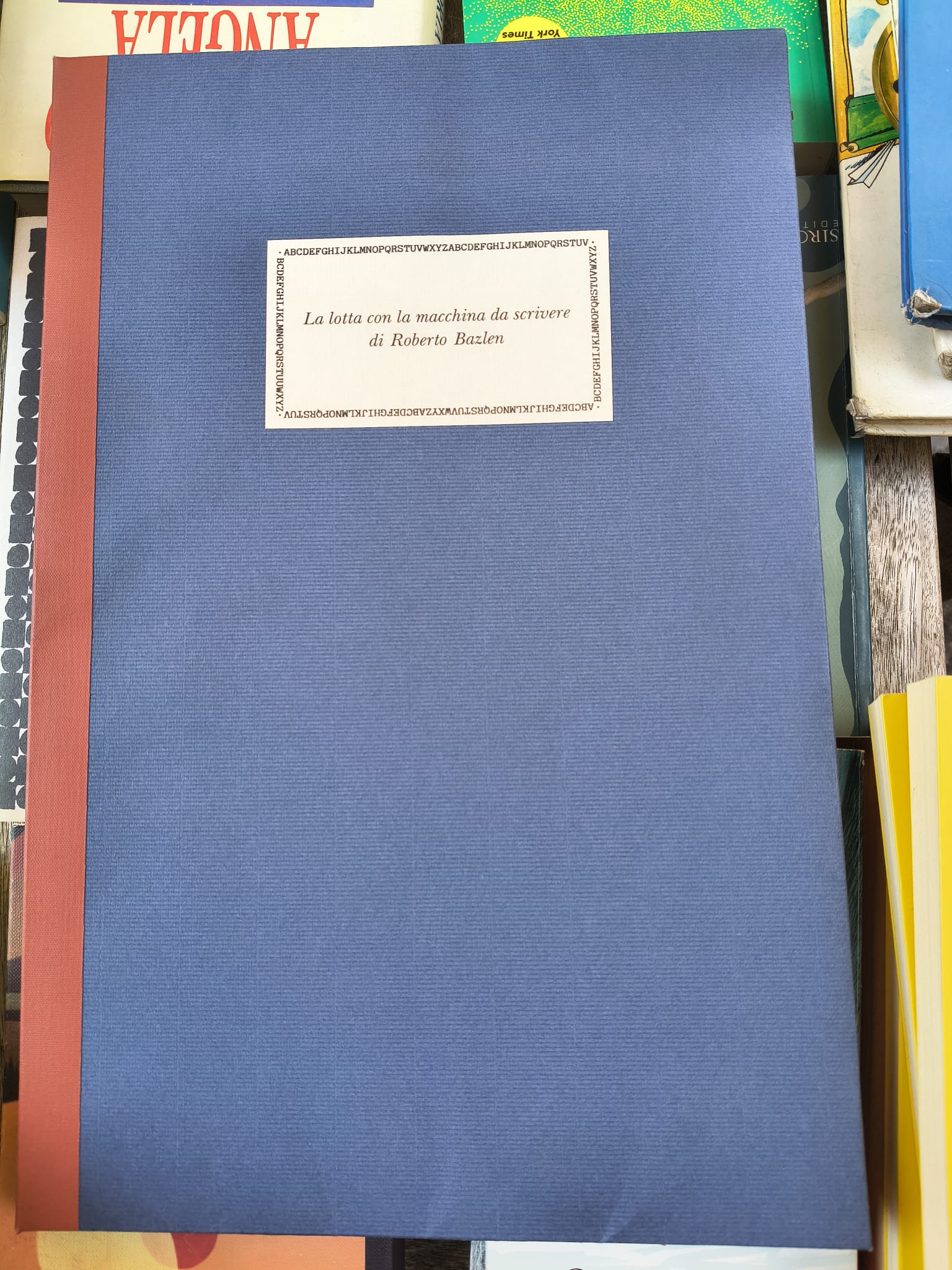 La lotta con la macchina da scrivere