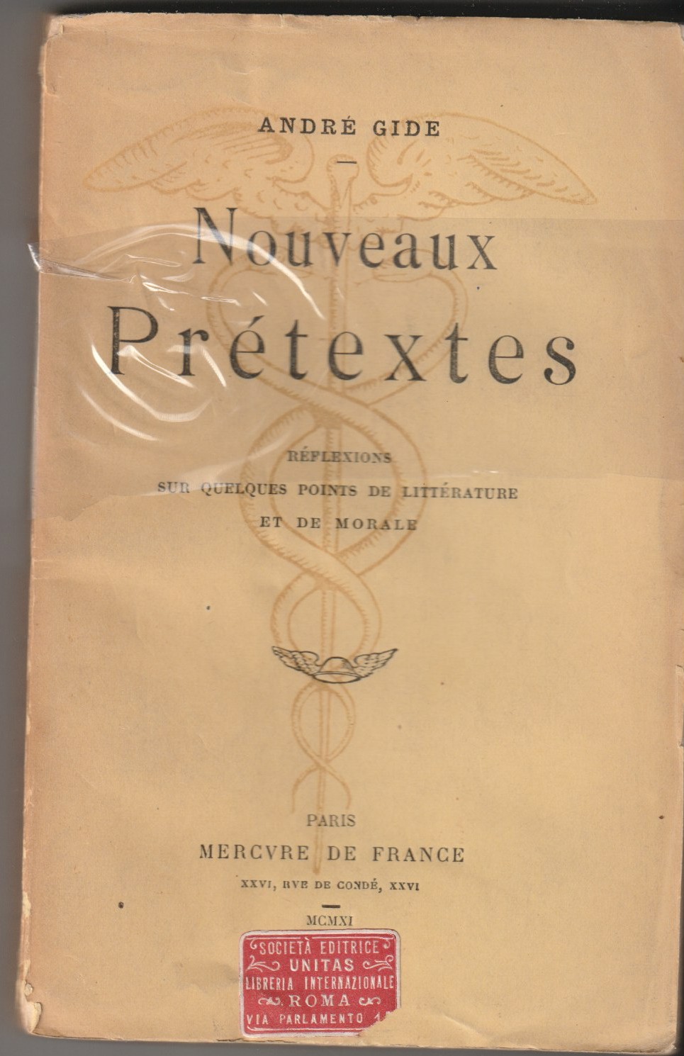 Nouveaux Pretextes. Replexions sur quelques points de litterature et de …