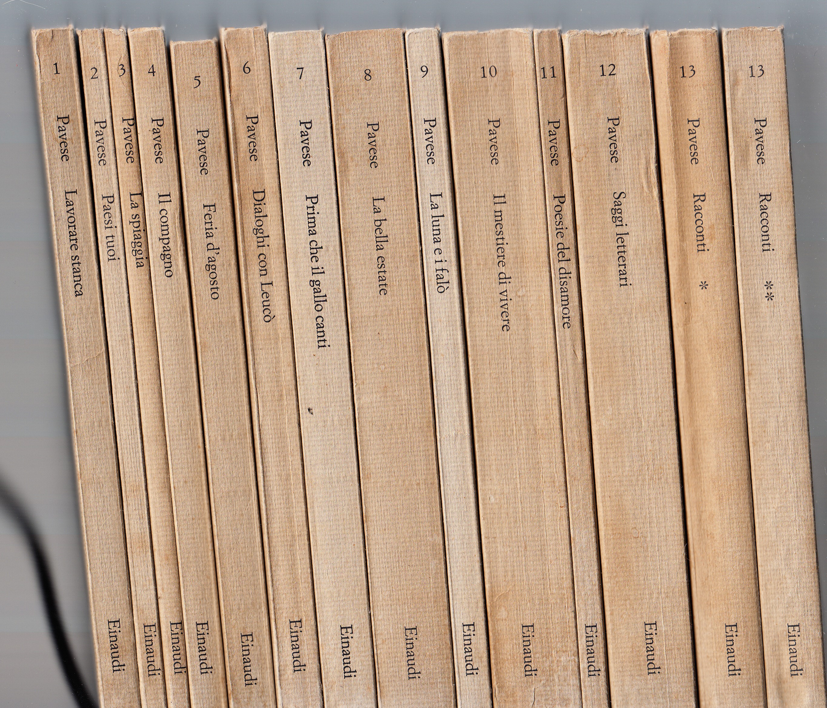 Opere di Cesare Pavese