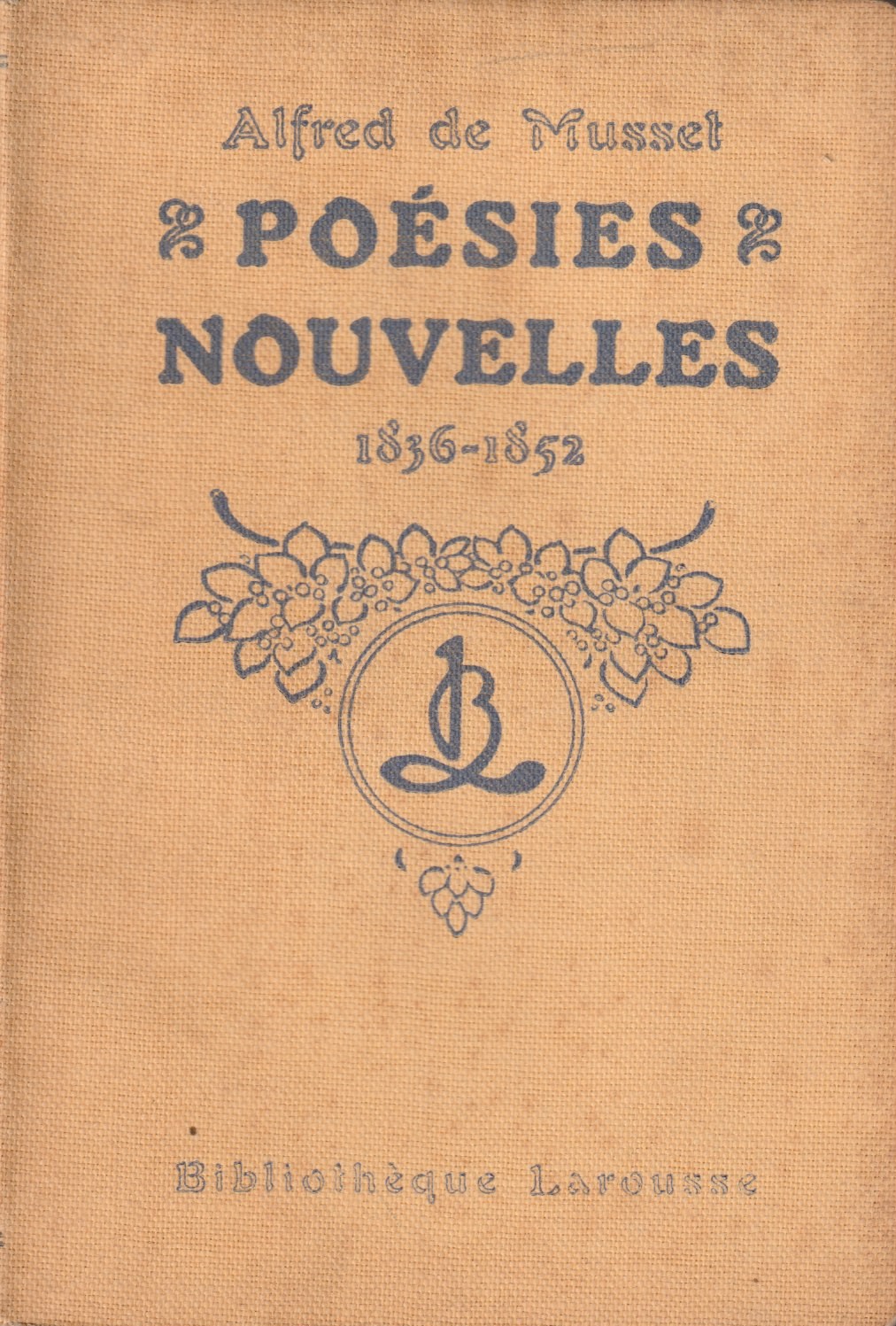 Poèsies Nouvelles (1836-1852)