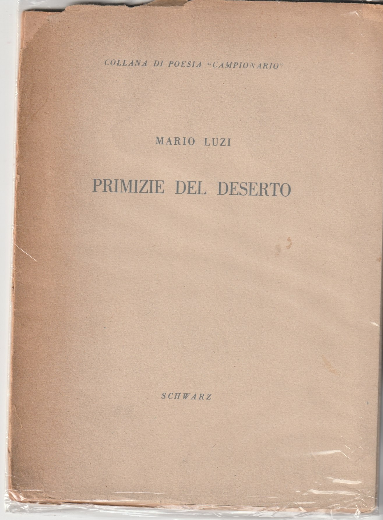 Primizie del deserto
