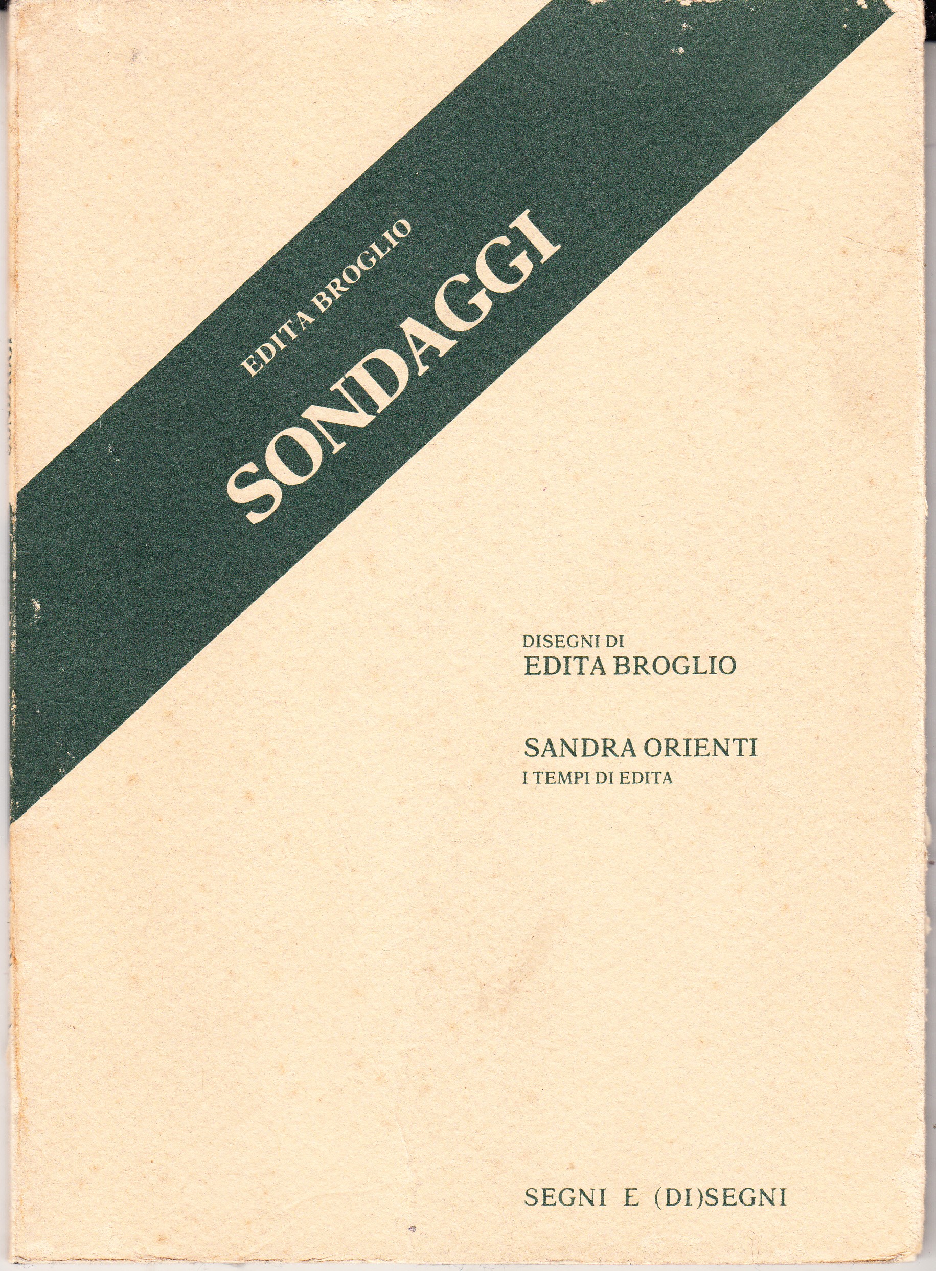 Sondaggi. Disegni di Edita Broglio. Presentazione di Giorgio De Chirico. …