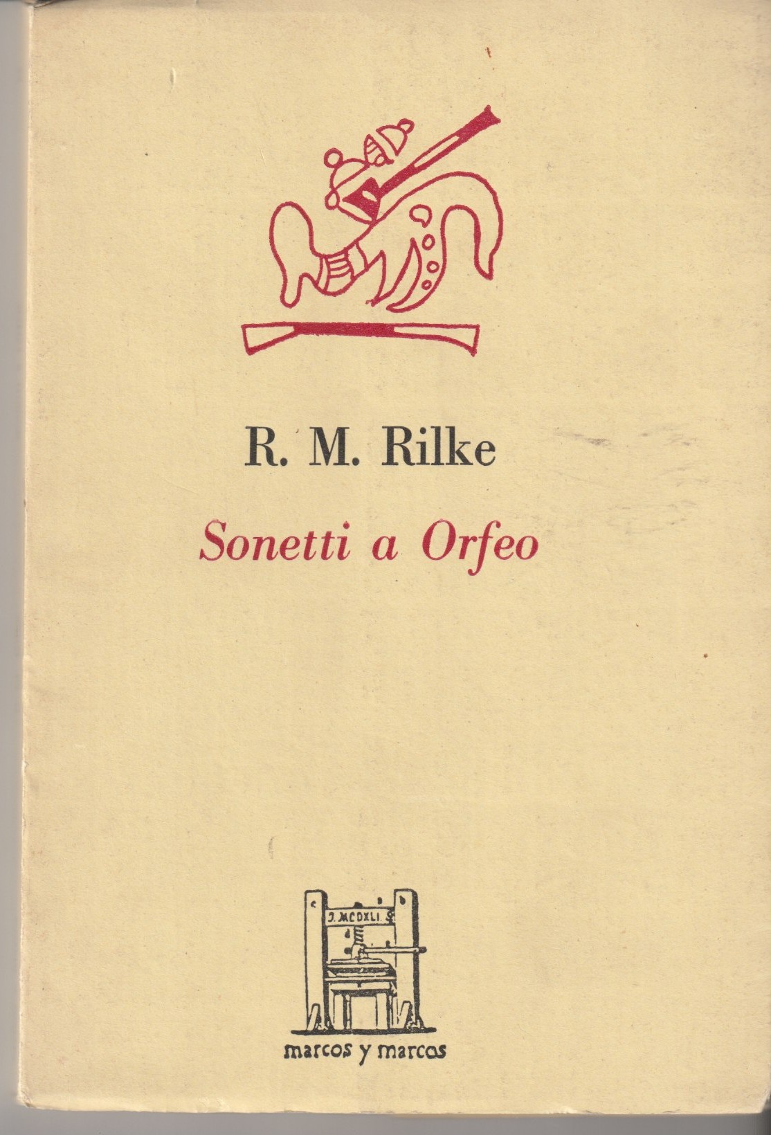 Sonetti a Orfeo