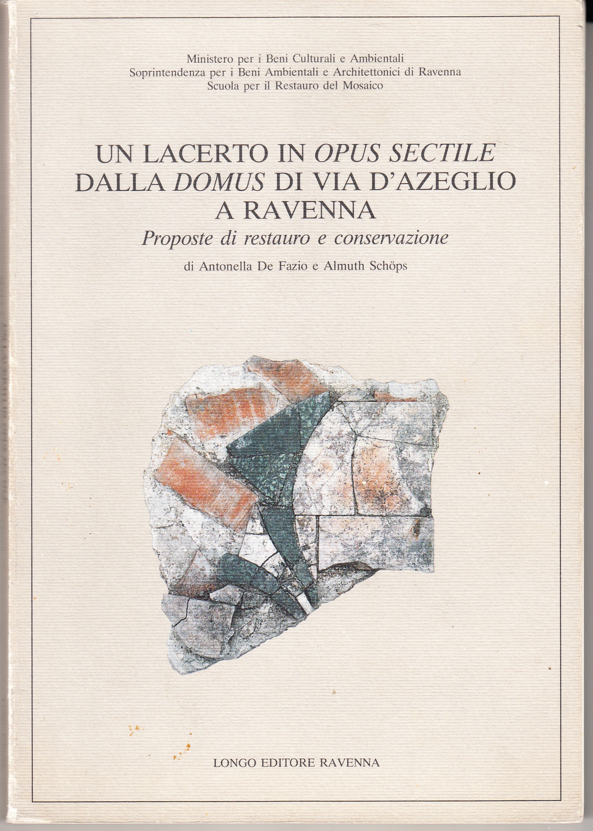 Un lacerto in Opus sectile dalla Domus di Via D'Azeglio …