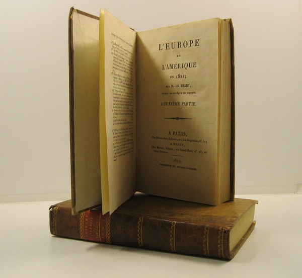 L'Europe et l'Amerique en 1821 par M. De Pradt ancien …