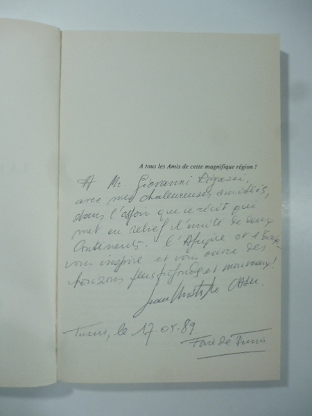 La force de l'amour. Roman. Copia con dedica dell'autore (signed …