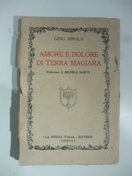 Amore e dolore di terra magiara