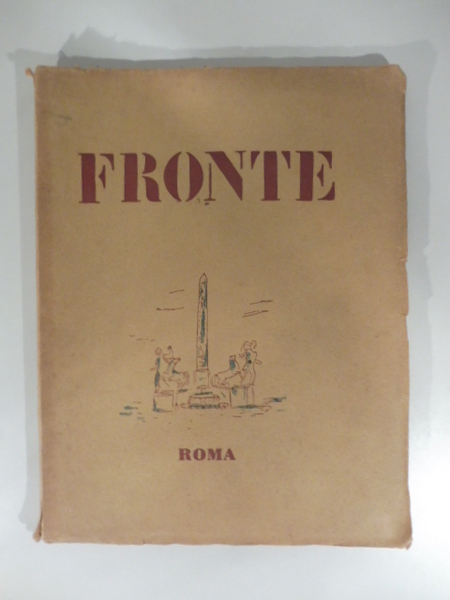 Fronte. Rivista bimestrale d'arte e letteratura, anno I, numero 1