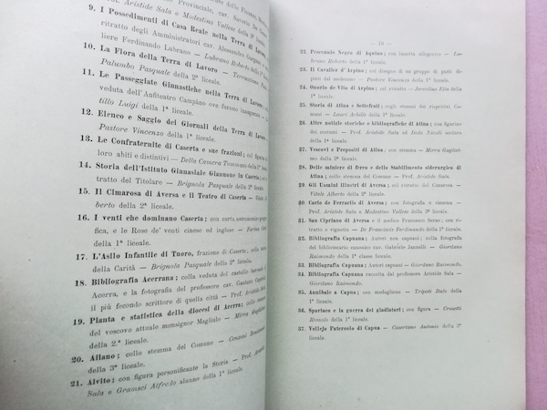 Indice descrittivo e repertorio sistematico della Terra di Lavoro illustrata …